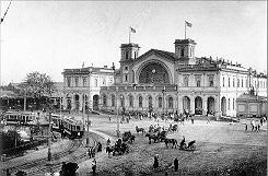 Балтийский вокзал в начале века.